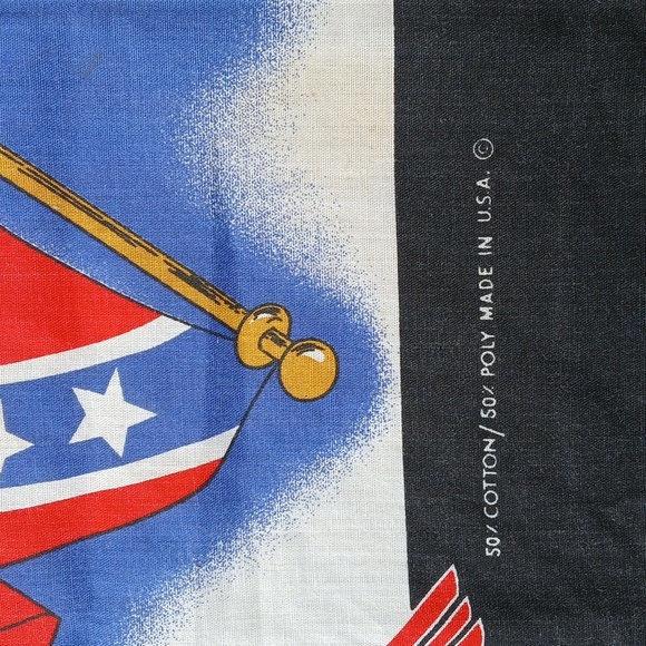 Vintage NOS Harley Davidson Buffalo THIS BREED NEVER DIES Bandana Motorcycle 21” - Picture 6 of 8